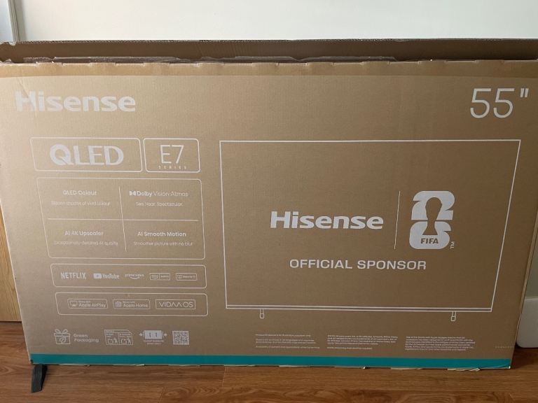 Hisense 55" QLED E7 Series Smart TV