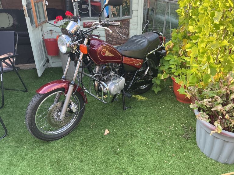 Yamaha, SR, 2002, 124 (cc)