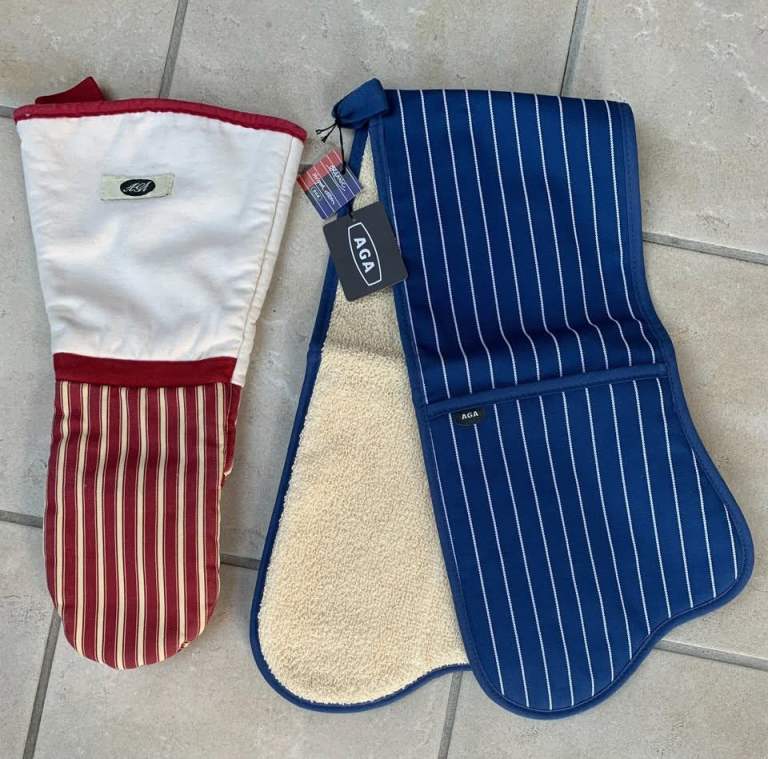 AGA ACCESSORIES - GAUNTLET AND DOUBLE OVEN GLOVE