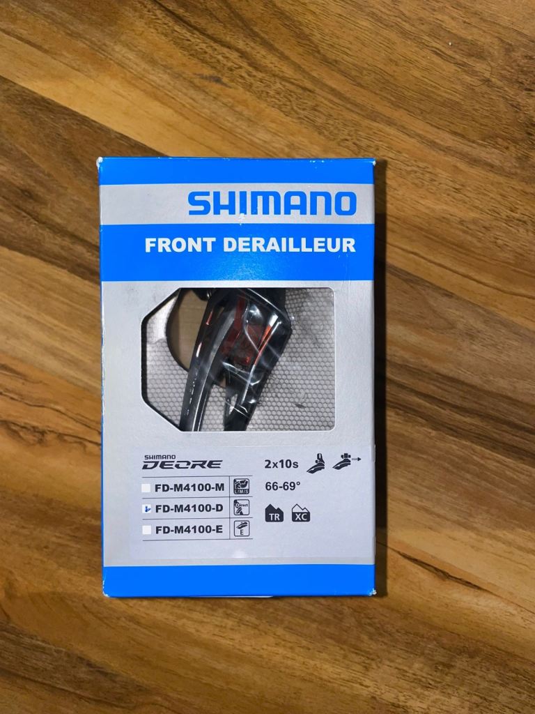 Shimano Deore FD-M4100-D Front Derailleur for MTB Bike 2x10-Speed DM