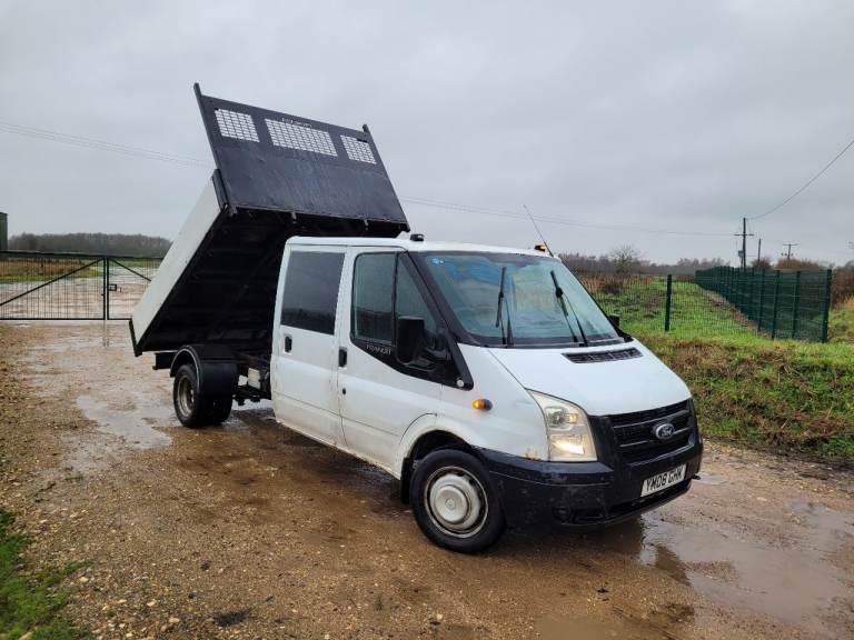 2008 Ford Transit T350L 2.4 Crewcab Tipper