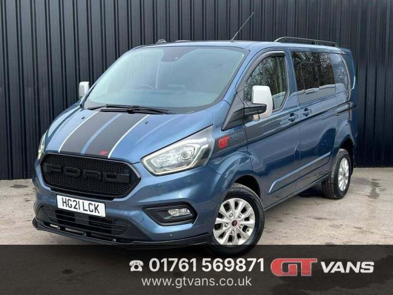 2021 Ford Transit Custom 2.0 300 EcoBlue Limited Crew Van L1 H1 Euro 6 (s/s) 5dr (6 Seat) PANEL V...