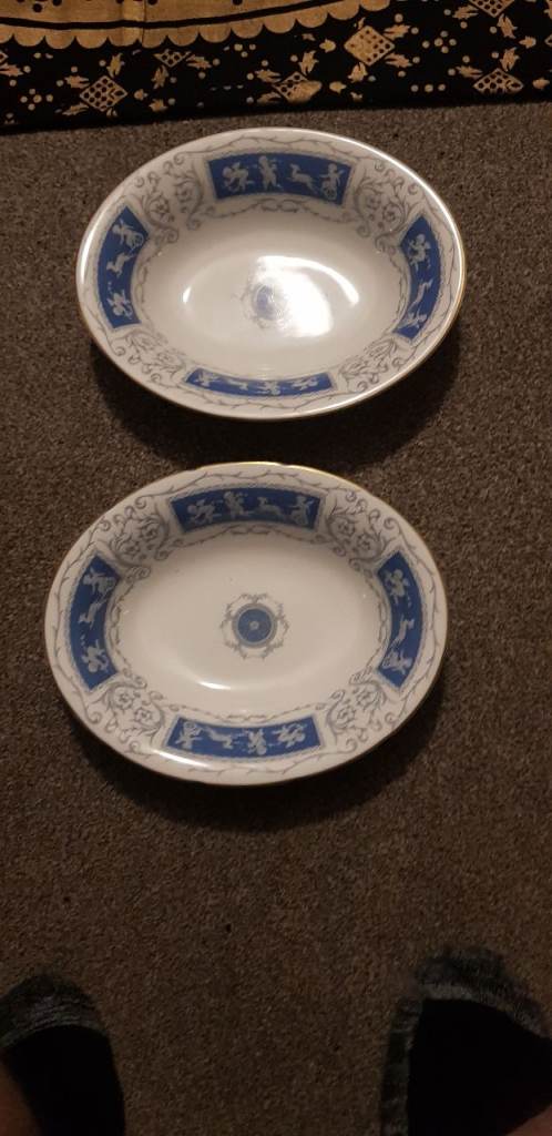 2 × coalport bowls 