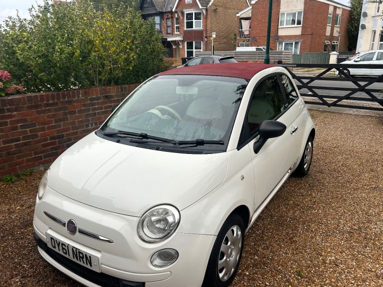 Fiat, 500, Convertible, 2011, Manual, 1248 (cc), 3 doors