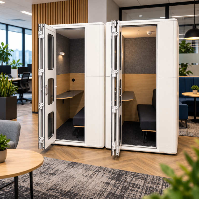 Modern Office Pod / Acoustic Booths – As Good As New