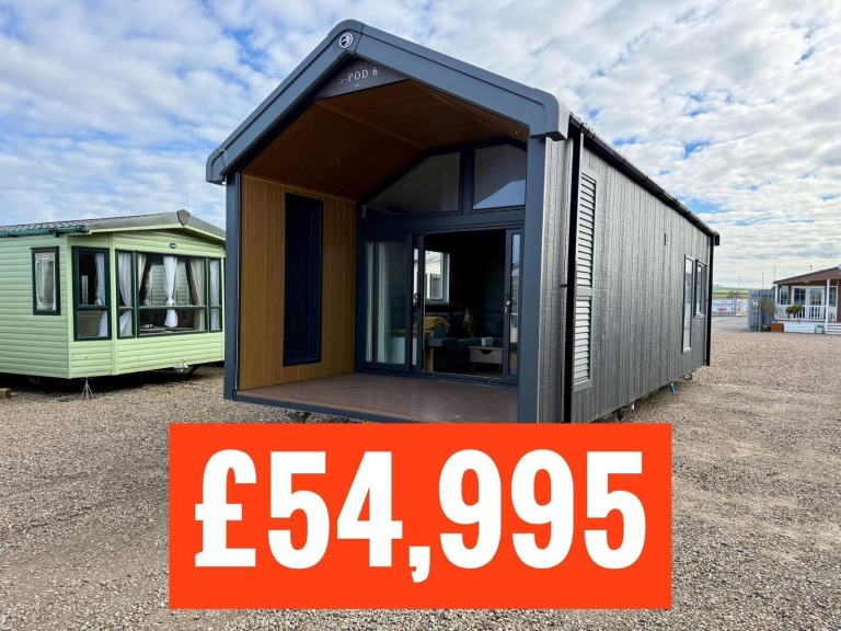 OFF SITE pod for sale Scotland double glazed & central heated Swift S-Pod 6