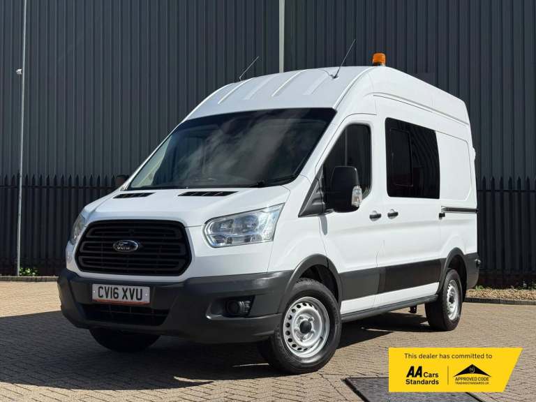 2016 Ford Transit 2.2 TDCi 350 Panel Van 5dr Diesel Manual RWD L2 H3 Euro 5 (155 ps) High Roof Va...