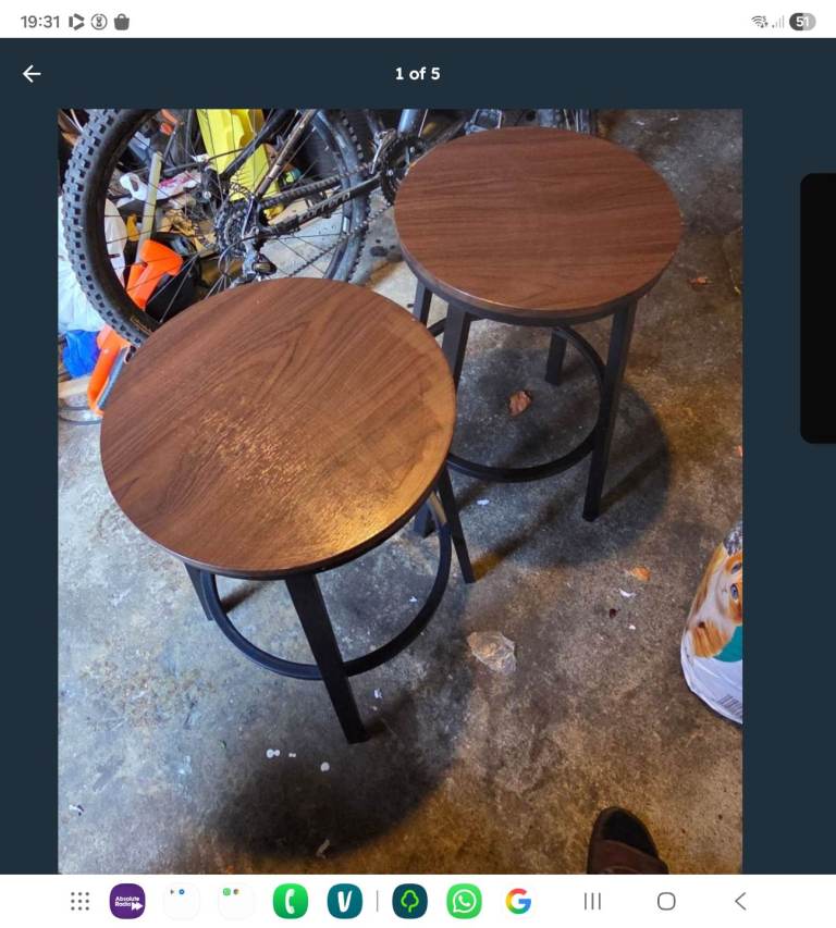 2 x stools available 