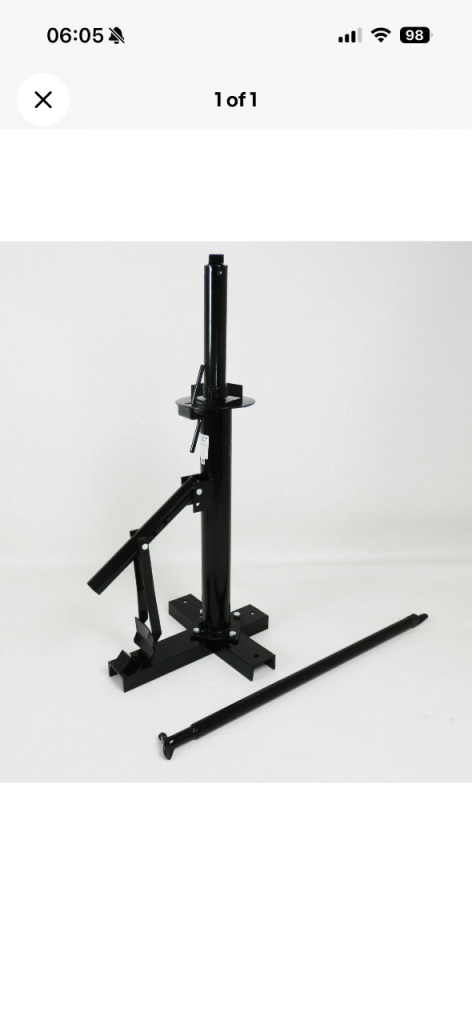 Portable Tyre Changer Manual Tire Wheel Mount Bead Breaker