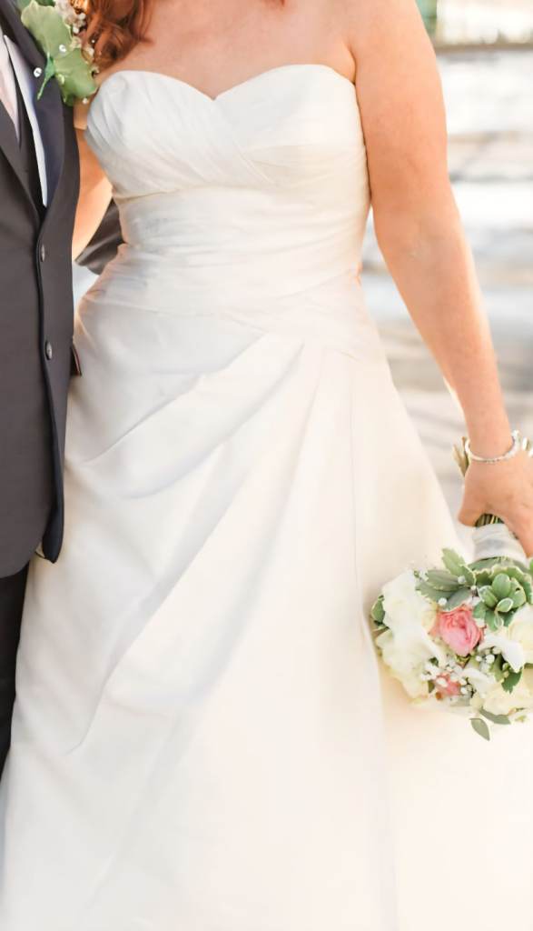 Ivory wedding dress size 14