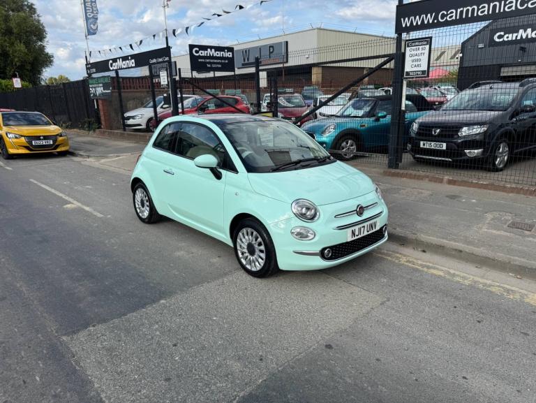 2017 Fiat 500 1.2 Lounge 3dr h/b (Facelift) IDEAL 1ST CAR  HATCHBACK Petrol Manual