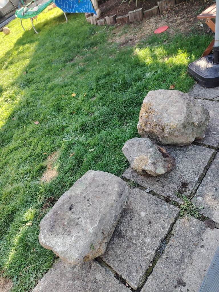 Garden rocks 