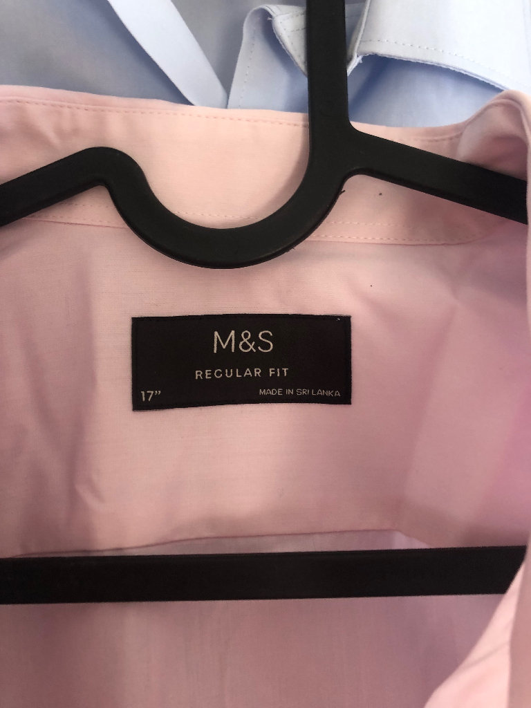 3 x Marks & Spencer’s NEW shirts £15