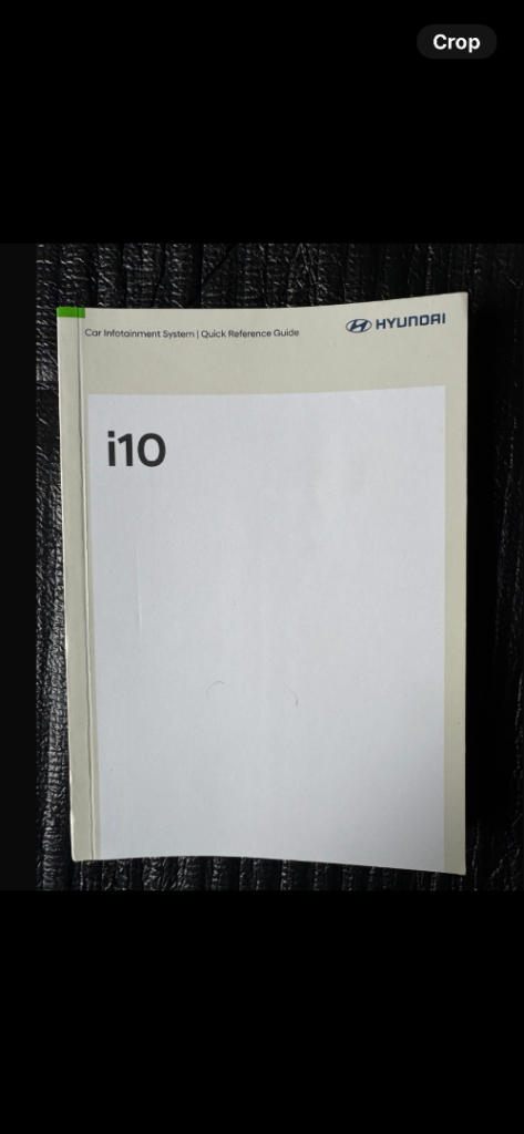 Hyundai i10 2022 onwards owners manual