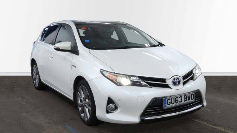 2013 Toyota Auris 1.8 VVTi Hybrid Excel 5dr CVT Auto HATCHBACK PETROL/ELECTRIC Automatic