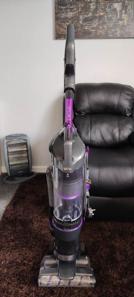 Vax Air Lift 2 Pet Plus Upright Vacuum | VersaClean Technology | Lift Out Technology | Grey/Purple