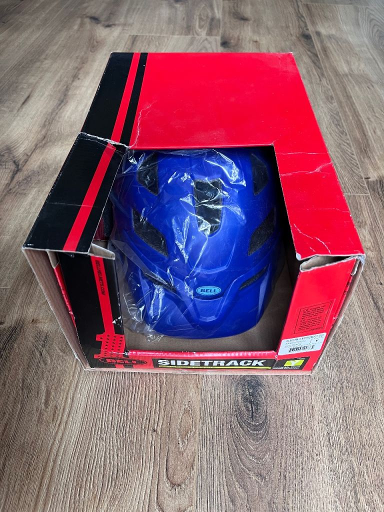 Youth’s Bike Helmet Bell Sidetrack 50-57cm Blue 