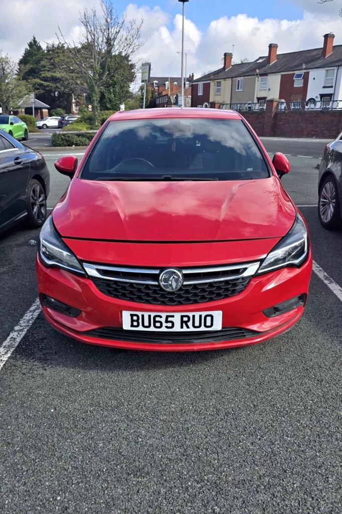 Vauxhall, ASTRA, Hatchback, 2015, Manual, 1598 (cc), 5 doors