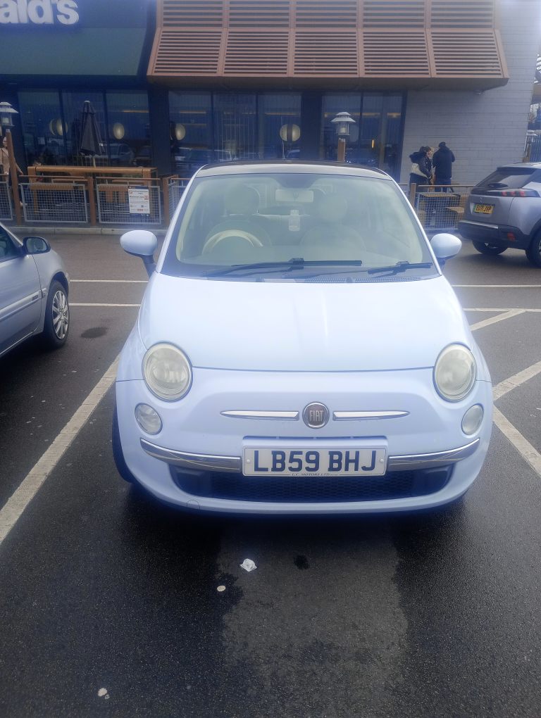 Fiat 500, Hatchback, 2009, Manual, 1242 (cc well maintained), 3 doors