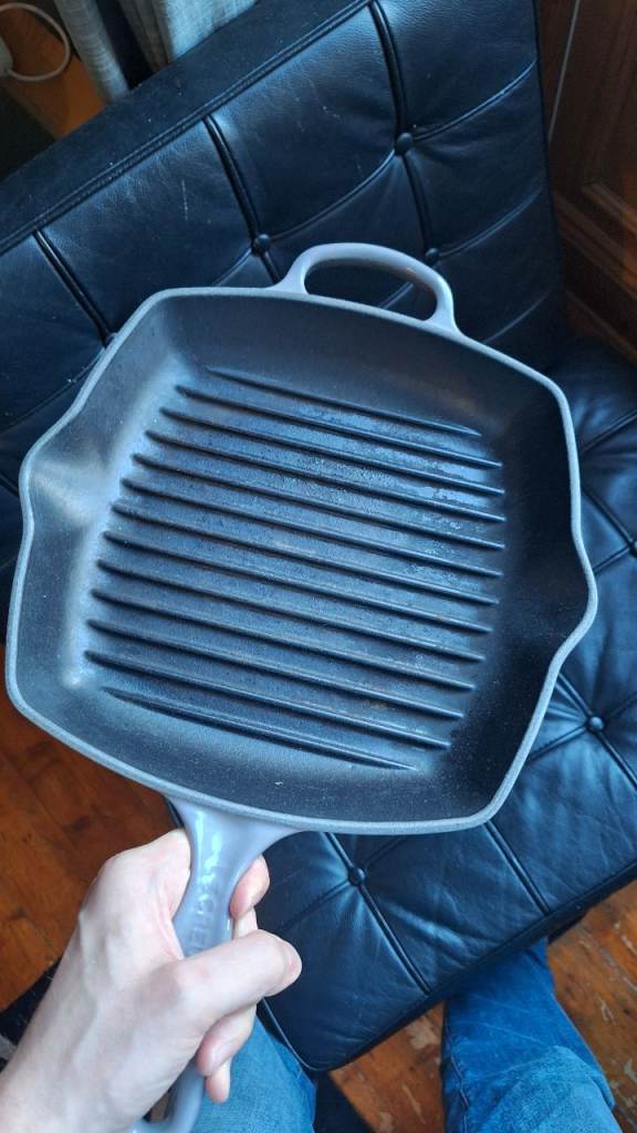 Lecruset square Grillet