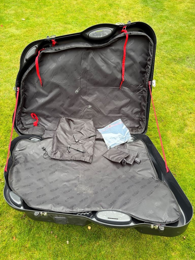 Scicon Aerotech Evolution X TSA Bike Travel Case Black - Bike Transport Bag