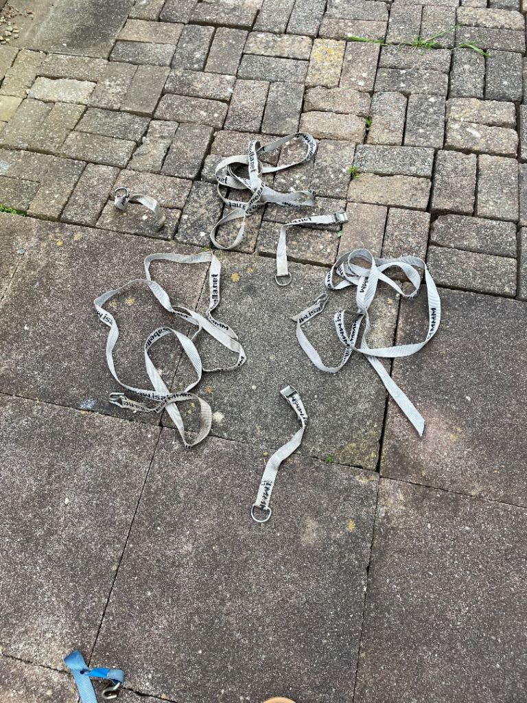  Storm straps for awning