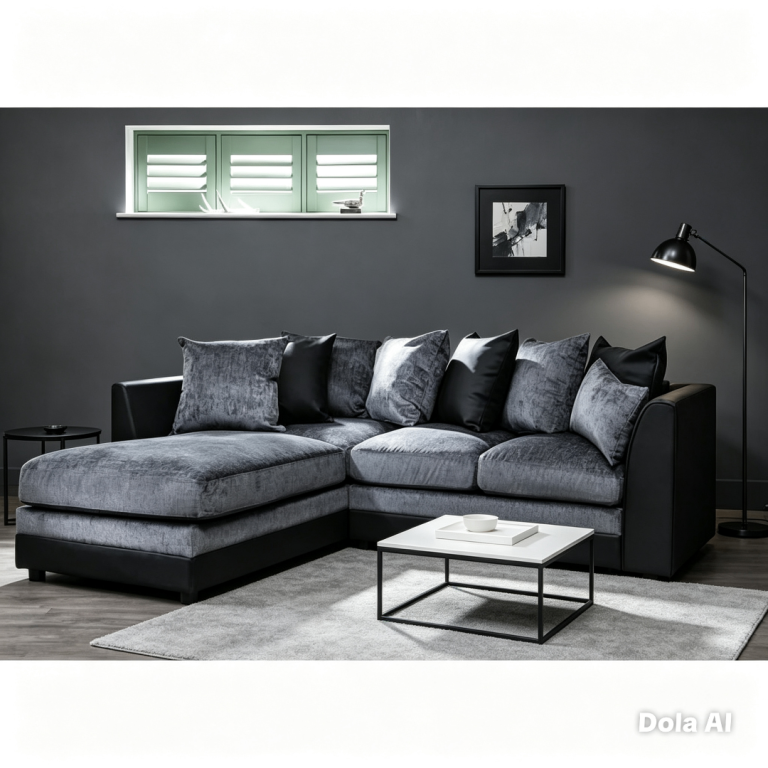 Brand New 4 Seater Corner Sofa | L Shape Sofa | Delivery all over UK ...
