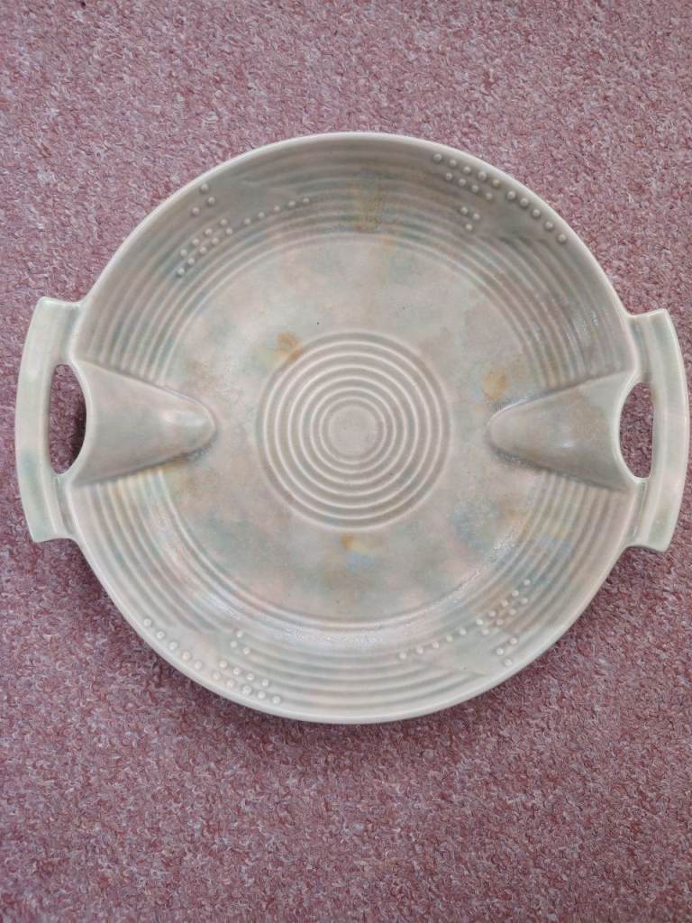 Large Art Deco Beswick 427 Twin Handle Bowl Made In England - excellent condition