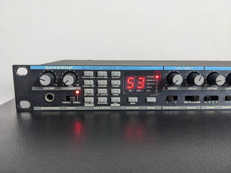 Novation Super Bass Station Analogue Synthesizer