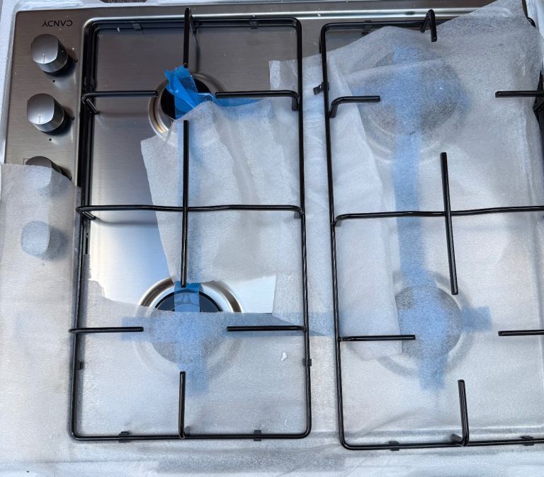 New Candy Stainless Steel Gas Hob with 4 Burners
