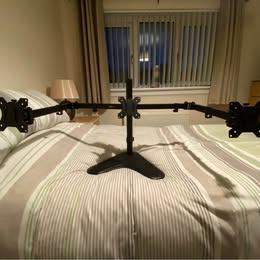 3 Monitor Desk Mount Stand