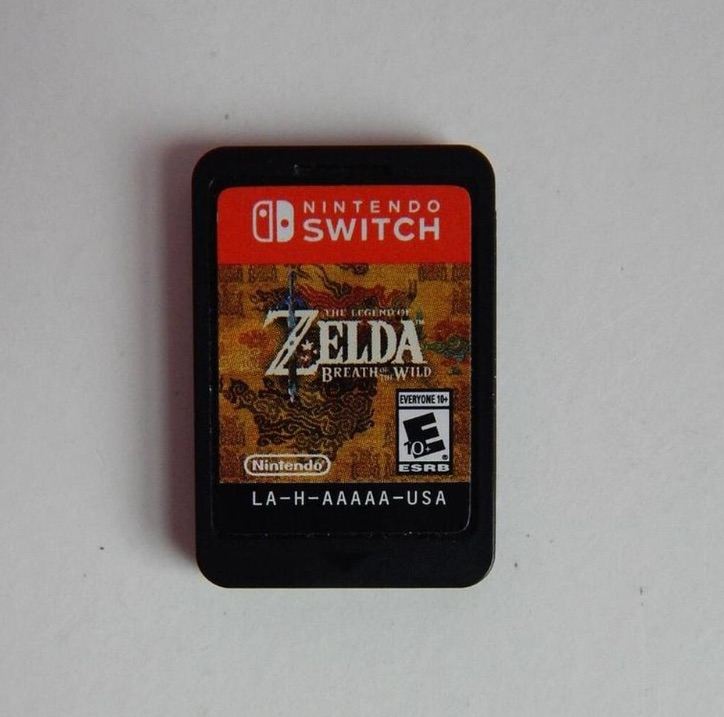 Zelda breath of the wild Nintendo switch game