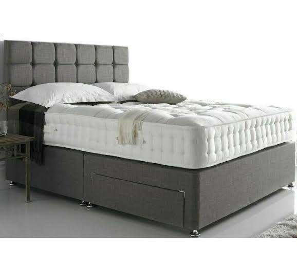 CLEARANCE SALE BEDS WITH MATTRESSES | Divan Double (Single + King Size) Bed+Mattress