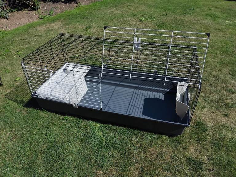 Small indoor pet cage. 