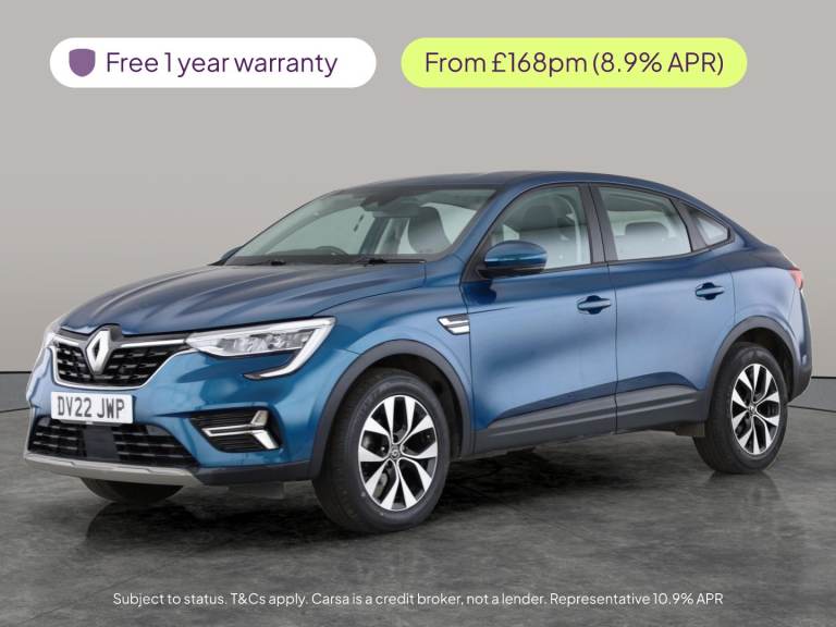 2022 Renault Arkana 1.3 TCe Mild Hybrid 140 Iconic 5dr EDC COUPE PETROL Automatic