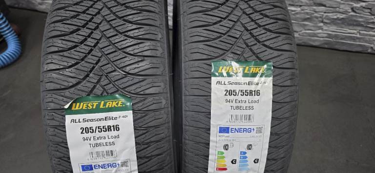 205 55 16   2 x NEW!! tyres Westlake All Season