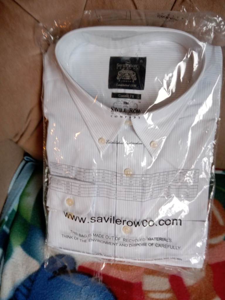 image for Savile row mens XL shirt, Never Worn