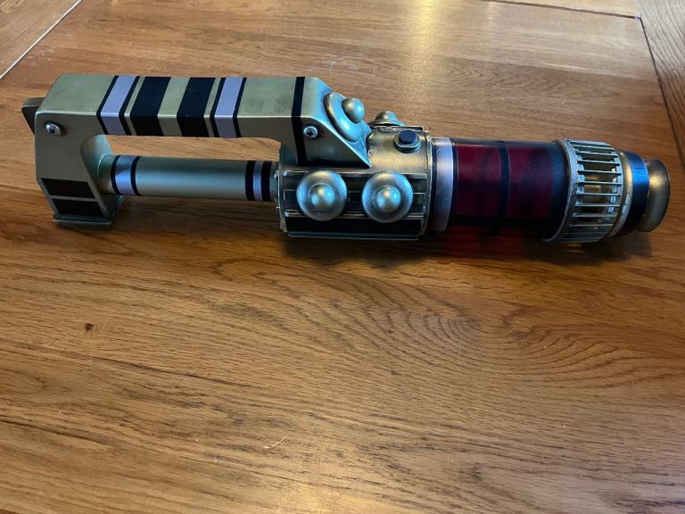 Doctor who Cyberman gun attack of the cybermen.