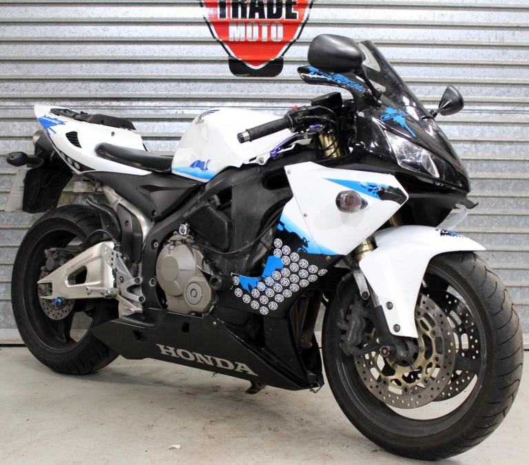 2006 06 HONDA CBR 600 RR RR6 TRADE SALE 33K MILES RUNNING PROJECT CATN TRACKBIKE