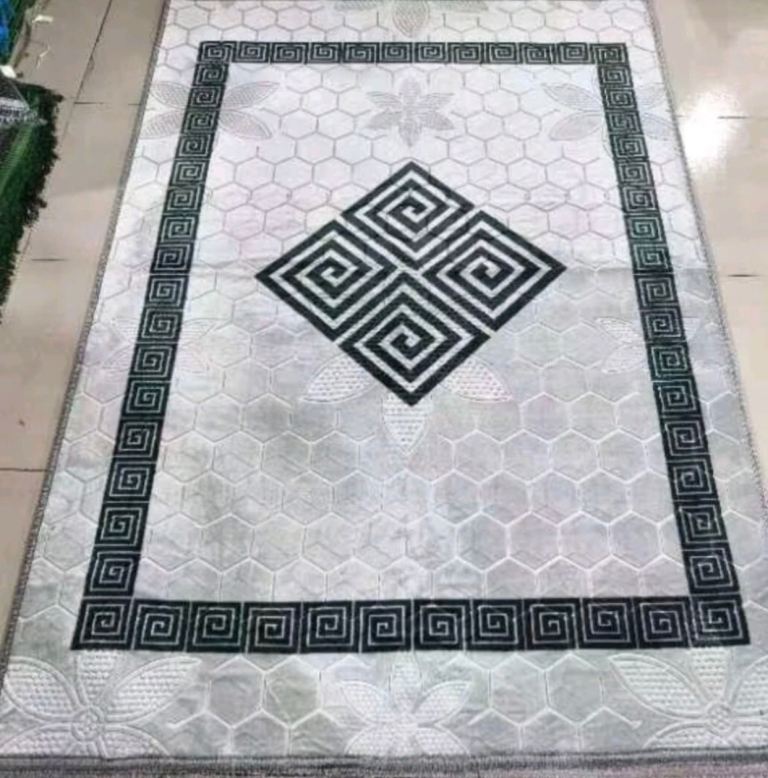160x230CM Light Grey Rug Carpet Living Bed Room