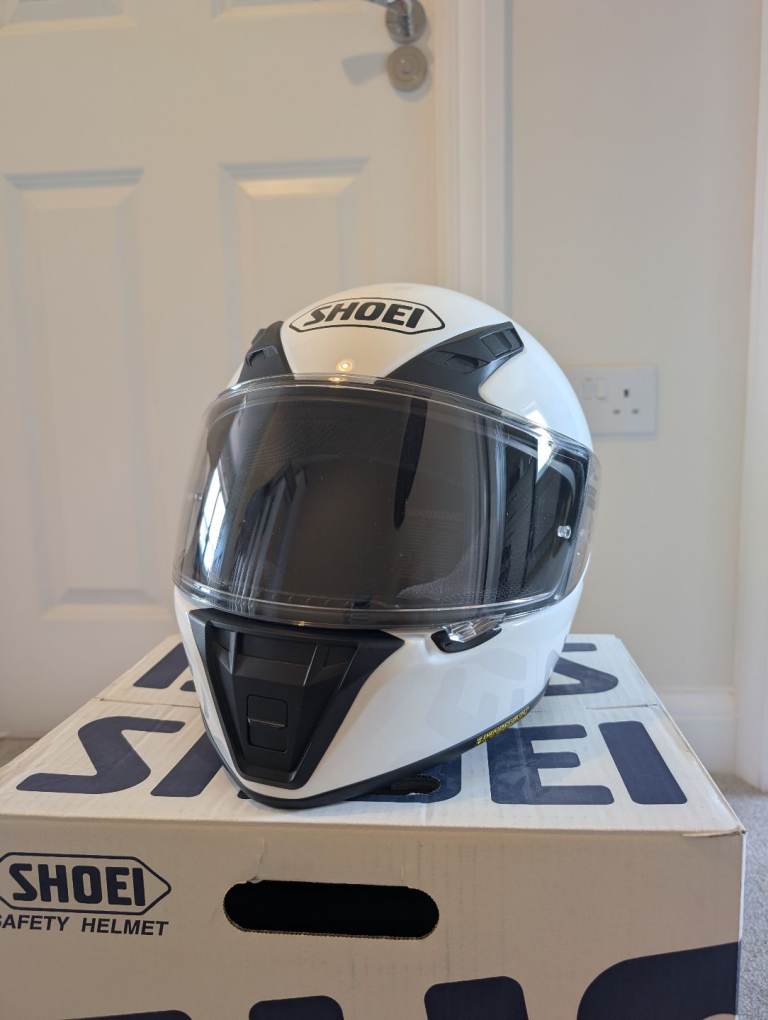 Shoei RYD Motorbike Helmet XS White