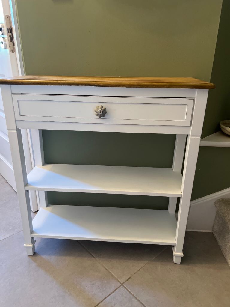 Hall or side table with drawer
