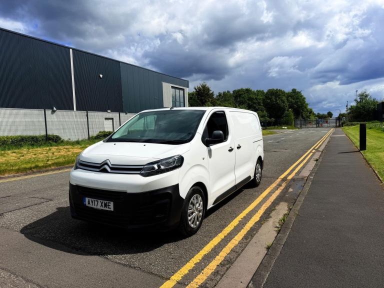 2017 Citroen Dispatch 1000 1.6 BlueHDi 95 Van Enterprise ETG6, 66K MILES, AUTOMATIC, 3 SEATS PANE...