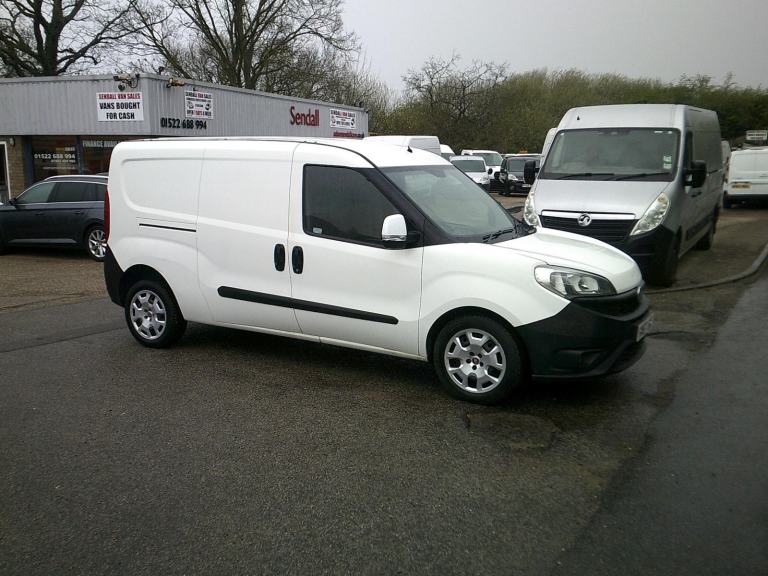 Fiat DOBLO 1.6 SX MAXI MUTIJET,2018 REG,WHITE,ONLY 66,000 MILES,1 OWNER VAN