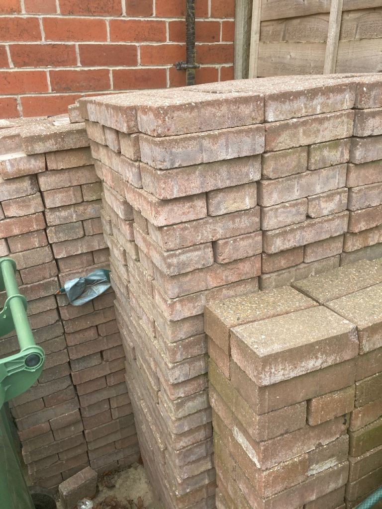 Paving bricks