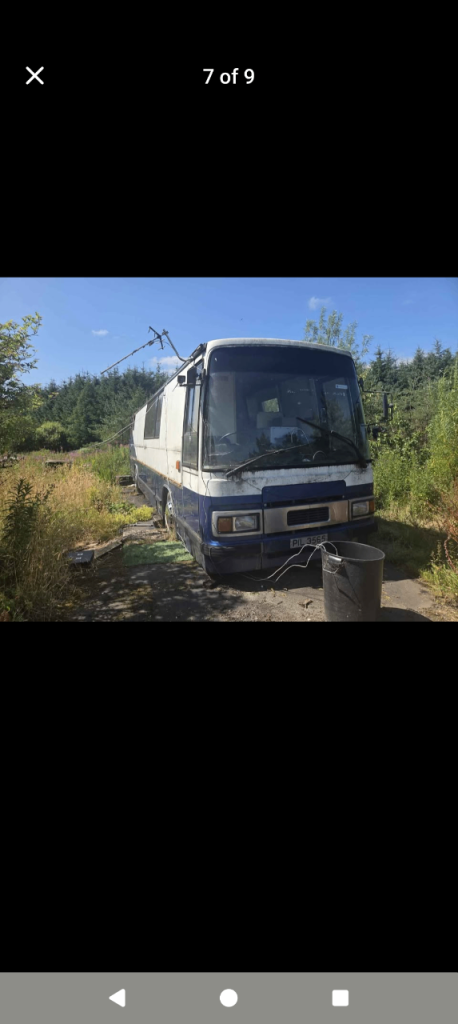 1985 Leyland tiger converted bus 