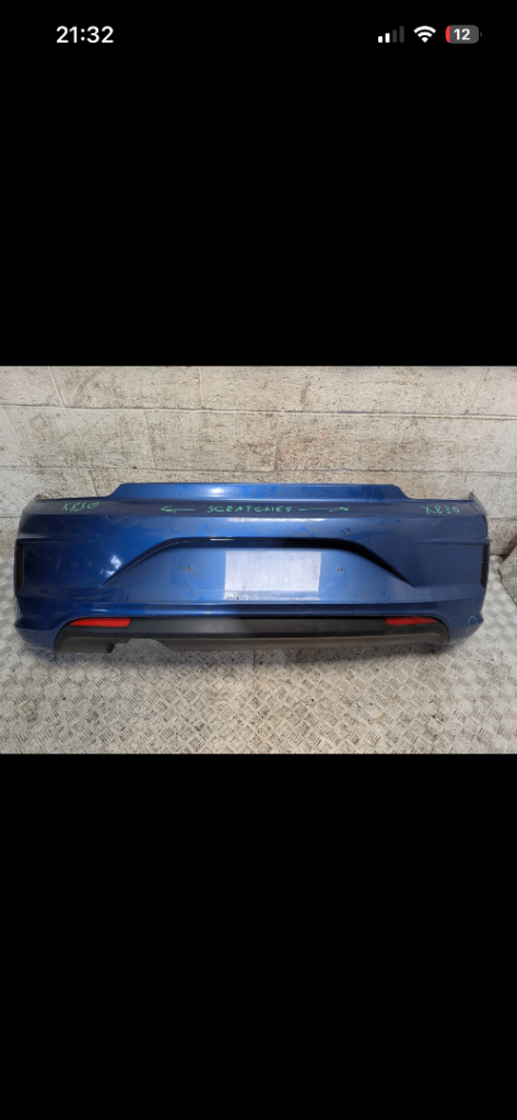 Scirocco facelift rear bumper 