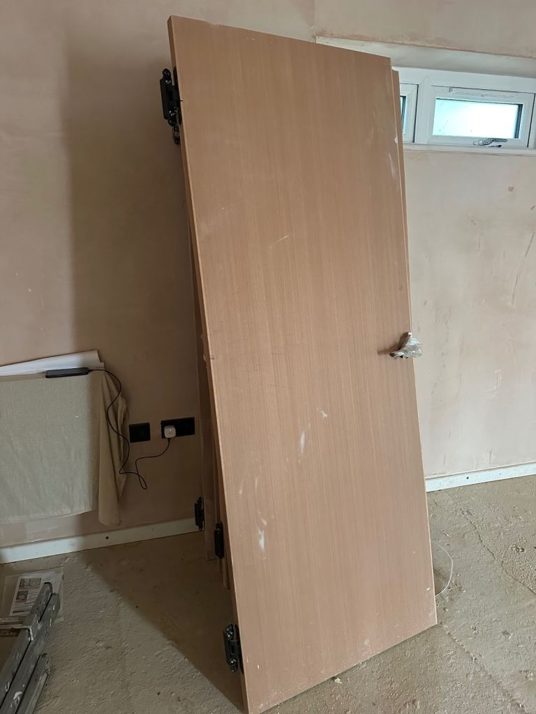 Internal Flush Plywood Door Brand New H 78.4 Inch, L 30.1 Inches, Thickness 1.4 Inches £30 each