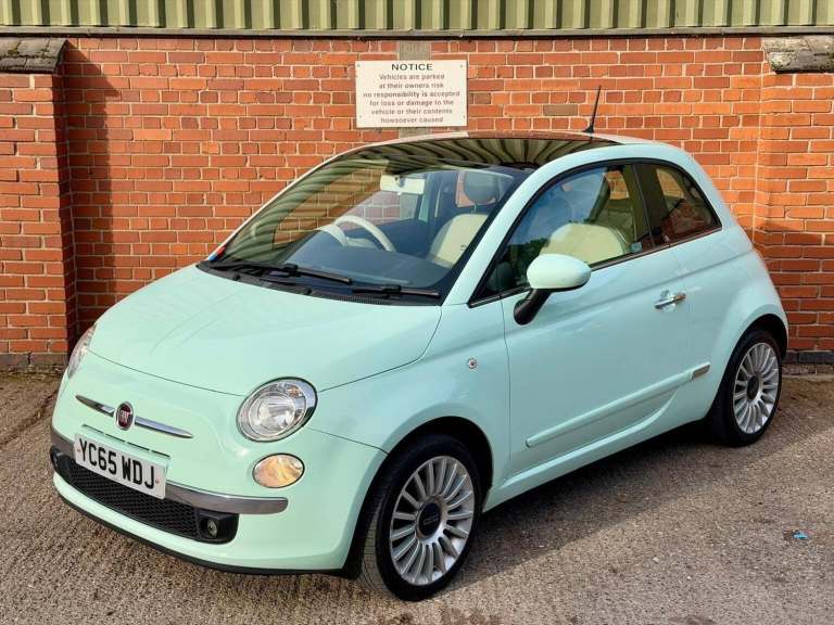 2015 Fiat 500 1.2 Lounge 3dr [Start Stop] HATCHBACK PETROL Manual