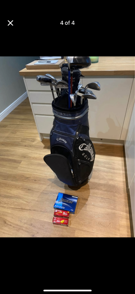 image for Golf bag, clubs and balls